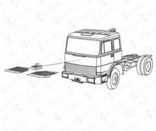 PORTA OGGETTI ADATTO A IVECO 190 ADATTABILE 4754003 UNIVERSALE