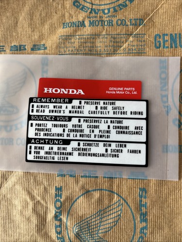 Genuine honda c90 - genuine,