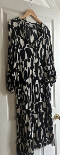 Zara black and ivory - black, kaftan