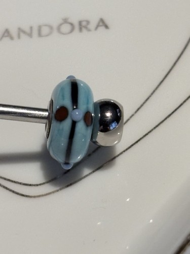 Trollbeads glass bead - trollbeads,