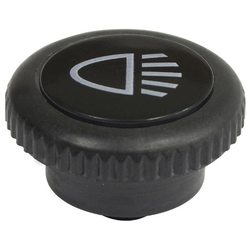 Black dash headlight knob for - black,