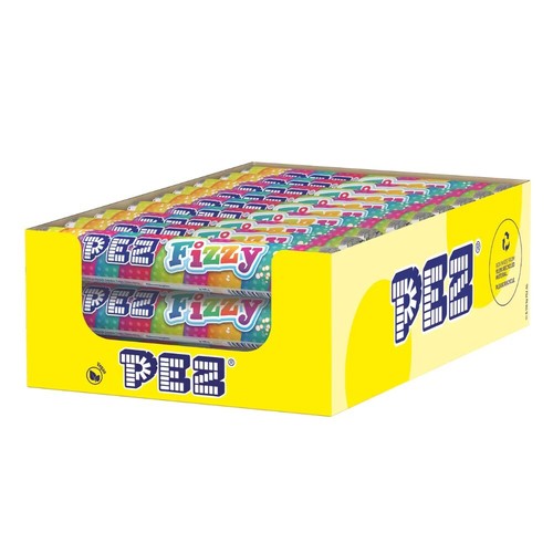 Pez giant fizzy roll - giant, 30