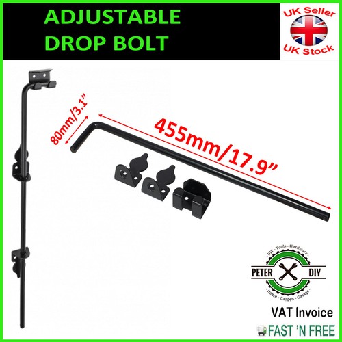 Drop bolt narrow - narrow, heavy