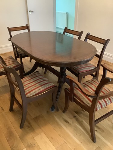 Regency style pedestal - pedestal, dining
