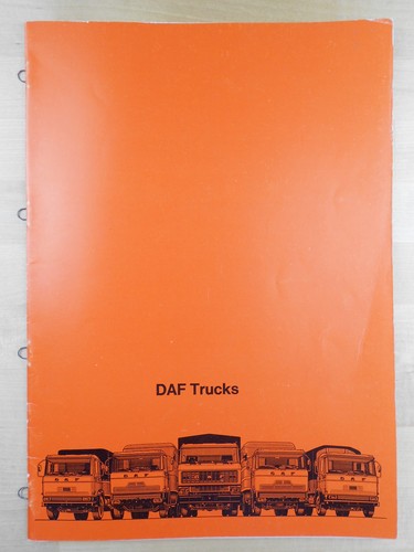 Daf truck range - daf, 1974