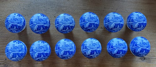 Spode blue italian drawer - spode,