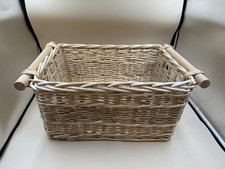 Vintage Rectangle Low Basket