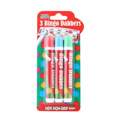 3pk non drip - dabbers, red