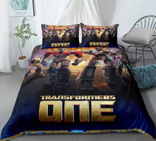 08 Transformers One Duvet Cover Single Size Quilt Bedding Decor/Customizable