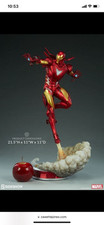 Sideshow 1/5 Scale Iron Man Extremis Mark II Statue No Iron Studios
