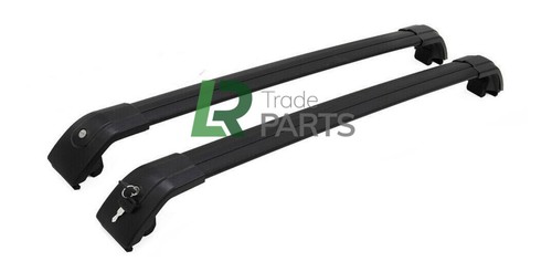 Black roof rail lockable - black,