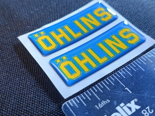 Ohlins gel decals helmet - 2,