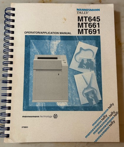 Mannesmann tally operating - tally,