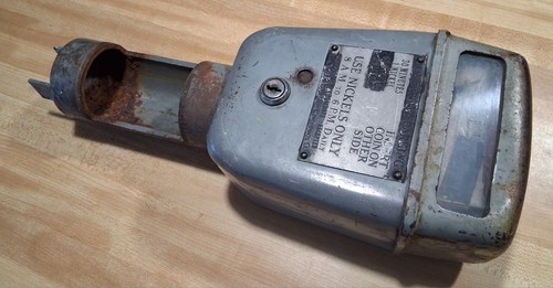 Vtg parking meter - parking, 1950s
