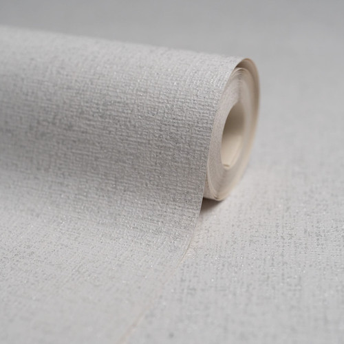 White thick textured silver - thick,