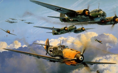 Messerschmitt 109 fighter - bf-109,