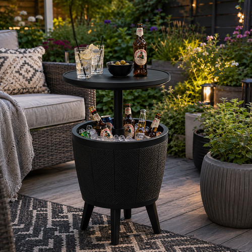 38l ice bucket side - side, table