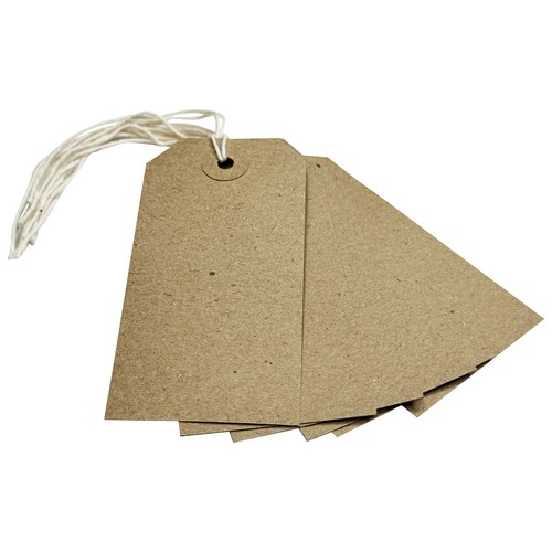 Box 1000 brown buff strung - brown,
