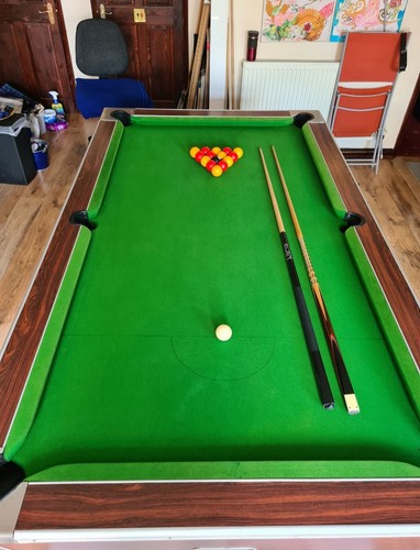 Coin operated pool table - 7, ft