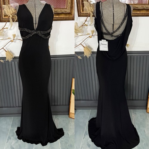 Nwt vintage jovani open back - open,