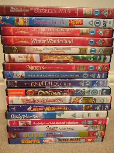 Kids christmas dvd - dvd, lot