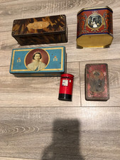 Rare vintage tins collection