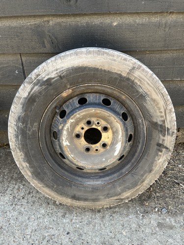 Steel wheel with tyre - with,