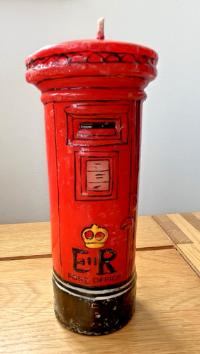 Red post office - post,
