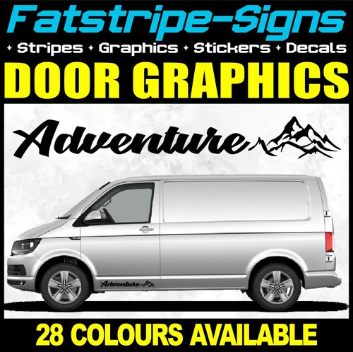 Camper van side graphics - van,