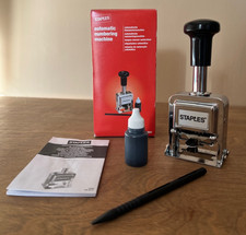 Staples Automatic Numbering