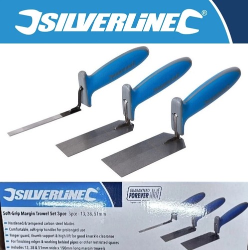 Silverline 3pc margin - 3pc, trowel