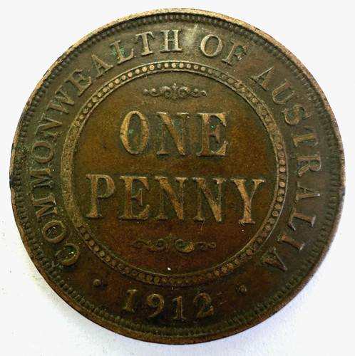1912 george australia one - h,