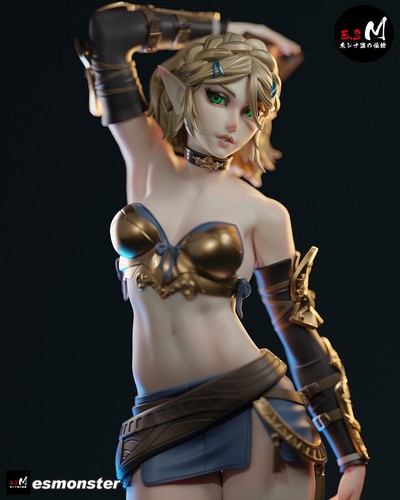 Zelda princess 20cm - zelda, resin