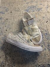 Womens Converse BLING Pearl