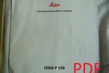 Instructions slide projector