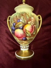 aynsley orchard gold vase