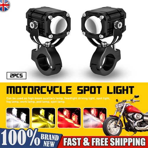 Motorcycle led headlight - 2x,