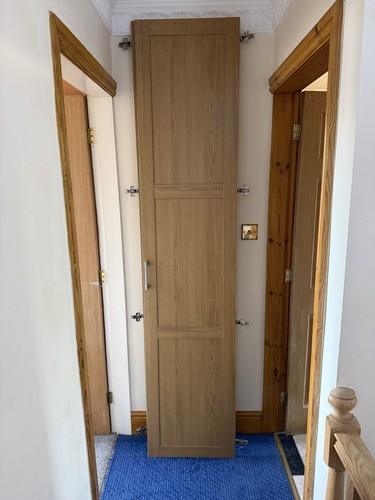 Ikea pax oak doors - doors, 236cm