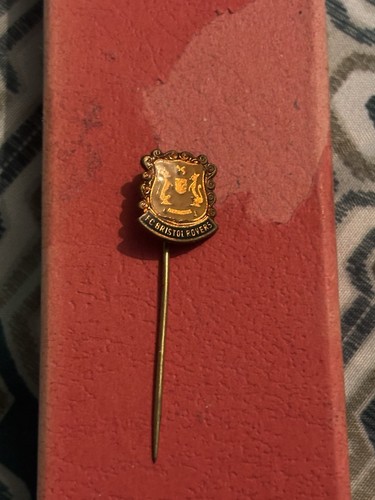 Vintage bristol rovers pin - vintage,