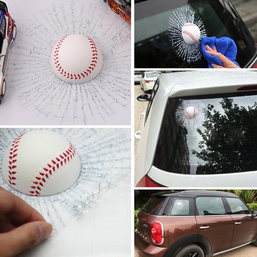Car glass body baseball - 3d,