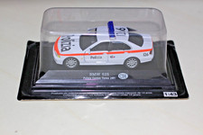 BMW 525 MODEL POLICE CAR 1:43 SCALE POLIZIA 2001  -police cars of the world