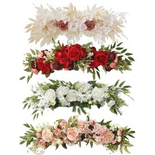 Artificial Flowers Row Wedding