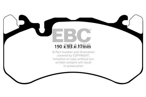 Ebc yellowstuff front brake - yellowstuff,