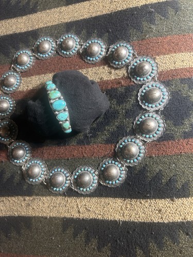 Vintage concho belt - concho, and