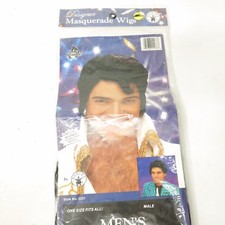 Vintage 90's NOS Rubie's Designer Masquerade Washable Wig Men's Rock Star