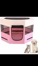 Foldable Pet Playpen | Wooden