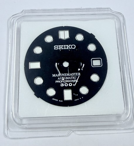 Seiko marinemaster black - black, dial