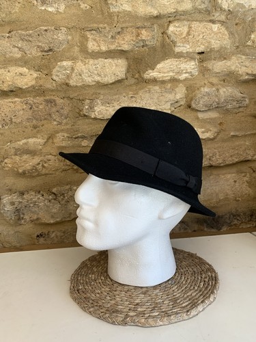 Vintage fedora hat 100 - vintage, 100%