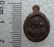 Antique Catholic Medallion