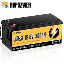 12V 300Ah LiFePO4 Lithium